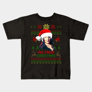 Voltaire Christmas Kids T-Shirt